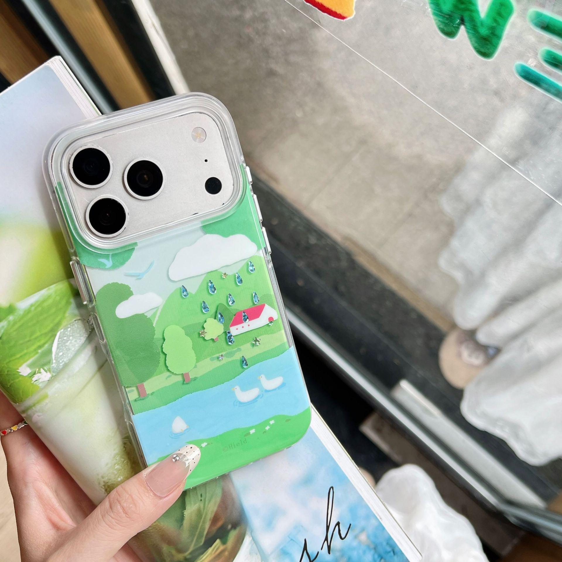 Fresh Graffiti Forest Cabin Phone Case for iPhone 16/17 Pro Max, iPhone 14, Suitable for Girls iPhone 17 Pro Max
Fresh Graffiti Forest Cabin Phone Case for iPhone 16/17 Pro Max, iPhone 14, Suitable for Girls iPhone 17 Pro Max