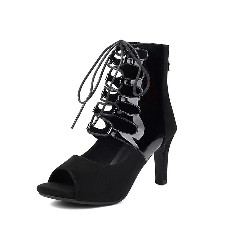 Girls Ladies Sexy Latin Lace Up Dance Shoes Hollow-out High Top Dancing Boots Heeled 7.5/9.5CM 35-Rubber-7.5CM чёрный
Girls Ladies Sexy Latin Lace Up Dance Shoes Hollow-out High Top Dancing Boots Heeled 7.5/9.5CM 35-Rubber-7.5CM чёрный