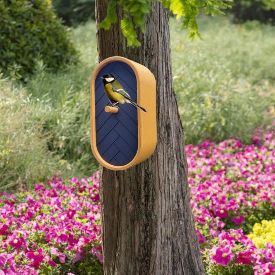 Yousheng 3D Printed Bird House Wall Mounted Wild Birds House Outdoor Decorative Garden Birdhouse for Small Birds Hummingbirds Wrens Finches чорний
Yousheng 3D Printed Bird House Wall Mounted Wild Birds House Outdoor Decorative Garden Birdhouse for Small Birds Hummingbirds Wrens Finches чорний