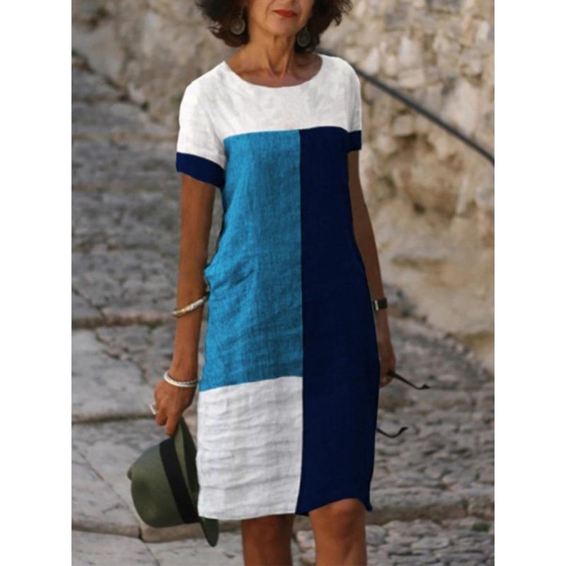 QICED Fashion Summer Spring Short Sleeve O-Neck Casual Dresses XXXL
QICED Fashion Summer Spring Short Sleeve O-Neck Casual Dresses XXXL