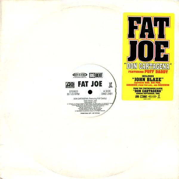 12inch Record FAT JOE - Don Cartagena DMD2481 Atlantic 1998 US Rap & Hip-Hop/R&B Used
12inch Record FAT JOE - Don Cartagena DMD2481 Atlantic 1998 US Rap & Hip-Hop/R&B Used