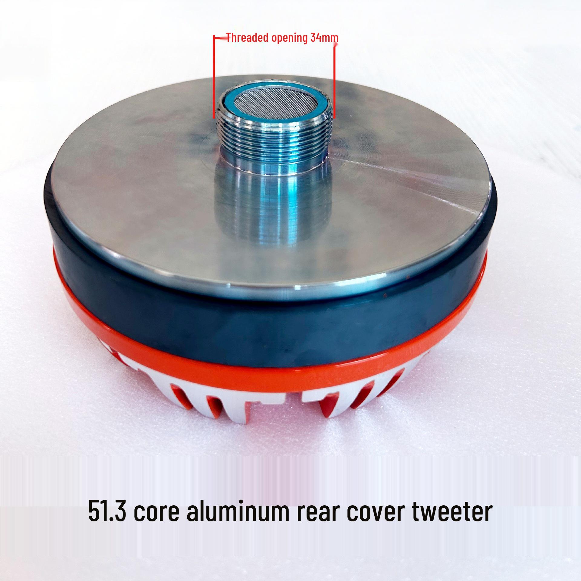 51-Core Aluminum Rear Cover Tweeter with 51.3-Core Driver and 135 Magnet Screw-In for Stage Use
51-Core Aluminum Rear Cover Tweeter with 51.3-Core Driver and 135 Magnet Screw-In for Stage Use