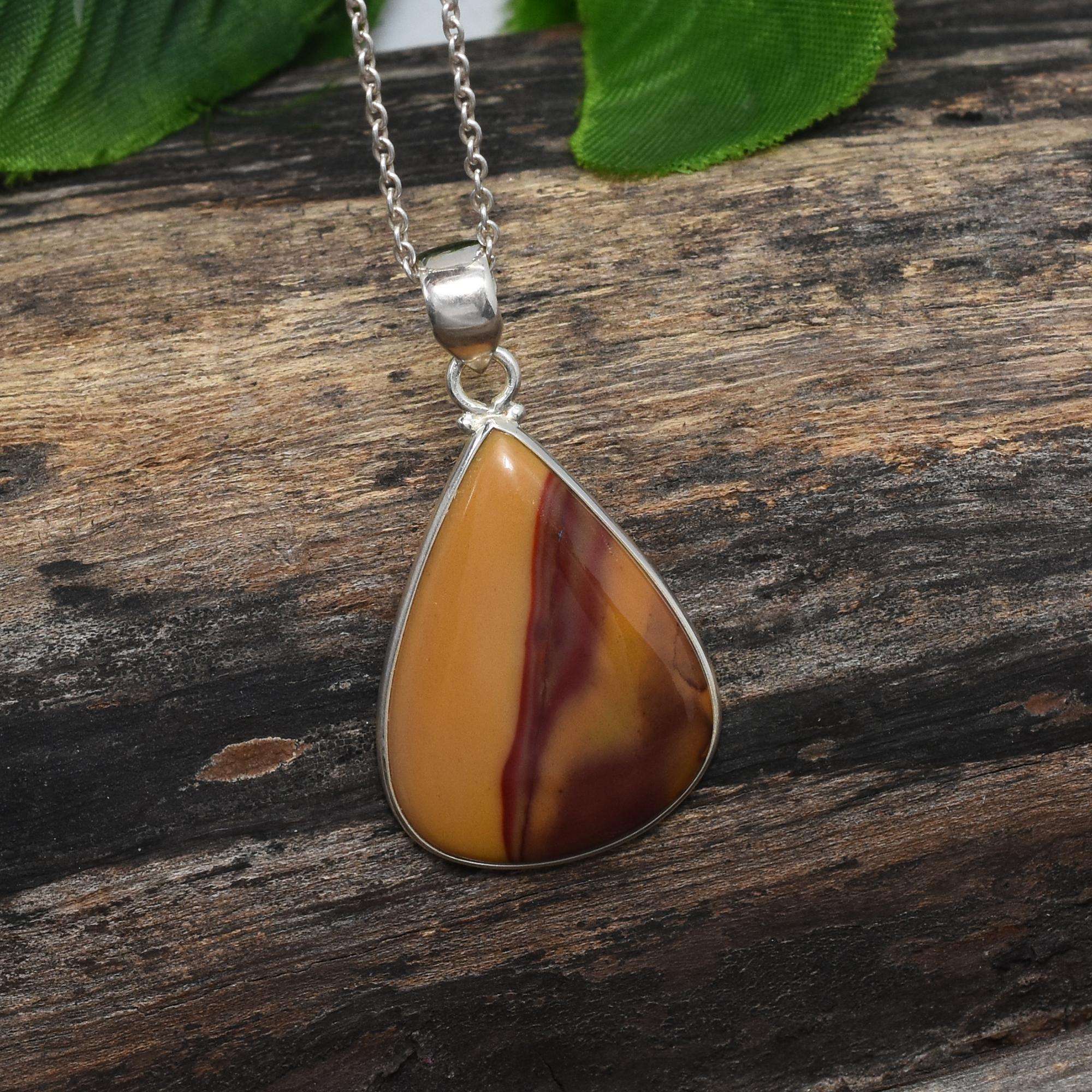 Natural Mookaite Gemstone Pendant Necklace, 925 Sterling Silver Necklace, Handmade Gemstone, GIft For her 1.71 Inches Length червоний
Natural Mookaite Gemstone Pendant Necklace, 925 Sterling Silver Necklace, Handmade Gemstone, GIft For her 1.71 Inches Length червоний