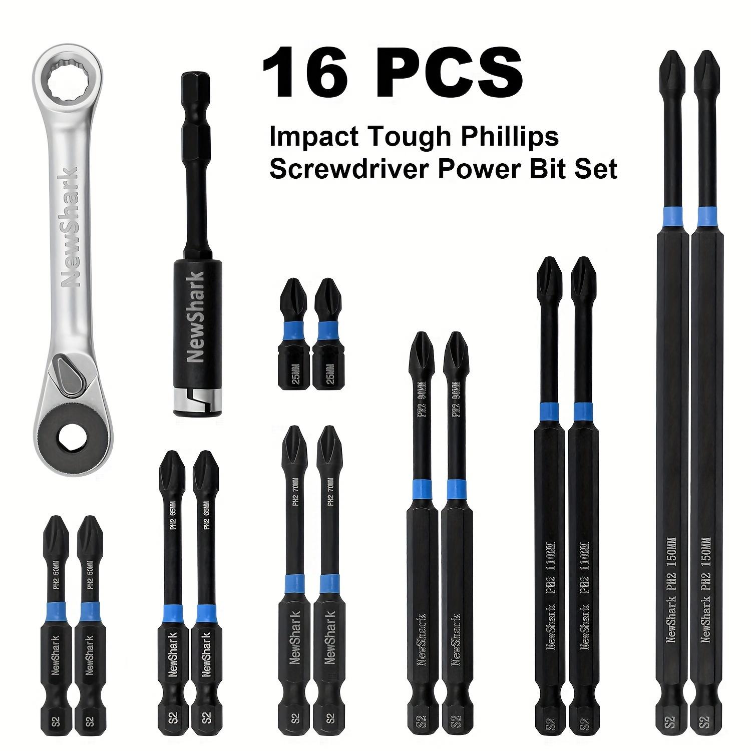 16Pieces Impact Driver Bit Set,Cross Impact High Hardness Hand Drill Bit Screw Electric Screwdriver Set,for Power Drills Tools
16Pieces Impact Driver Bit Set,Cross Impact High Hardness Hand Drill Bit Screw Electric Screwdriver Set,for Power Drills Tools