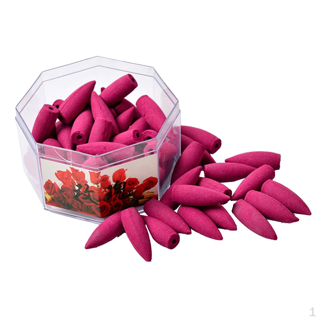 Cone Scents Fragrance -Handmade 70 Units/ Box Rose
Cone Scents Fragrance -Handmade 70 Units/ Box Rose