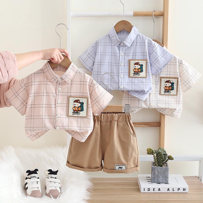 Boys Long-Sleeve Plaid Shirts - Toddler Spring & Autumn Fashion Outerwear 120 cm рожевий
Boys Long-Sleeve Plaid Shirts - Toddler Spring & Autumn Fashion Outerwear 120 cm рожевий
