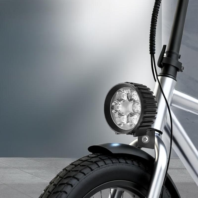 Folding Electric Bike Headlight with Horn
Folding Electric Bike Headlight with Horn