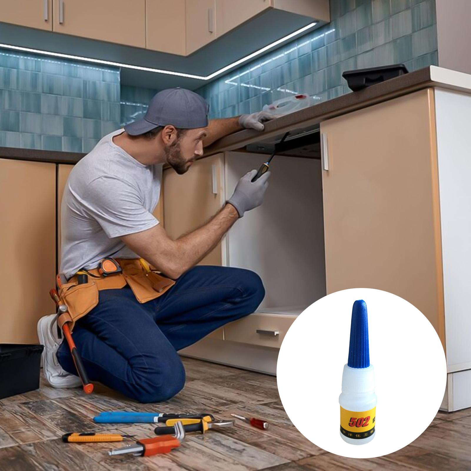 502 Fast Strong Adhesive Glue Universal Super Bond Instant Welding PVC Glues for Metal Plastic Wood DIY Crafts Repair 30g 2pcs
502 Fast Strong Adhesive Glue Universal Super Bond Instant Welding PVC Glues for Metal Plastic Wood DIY Crafts Repair 30g 2pcs