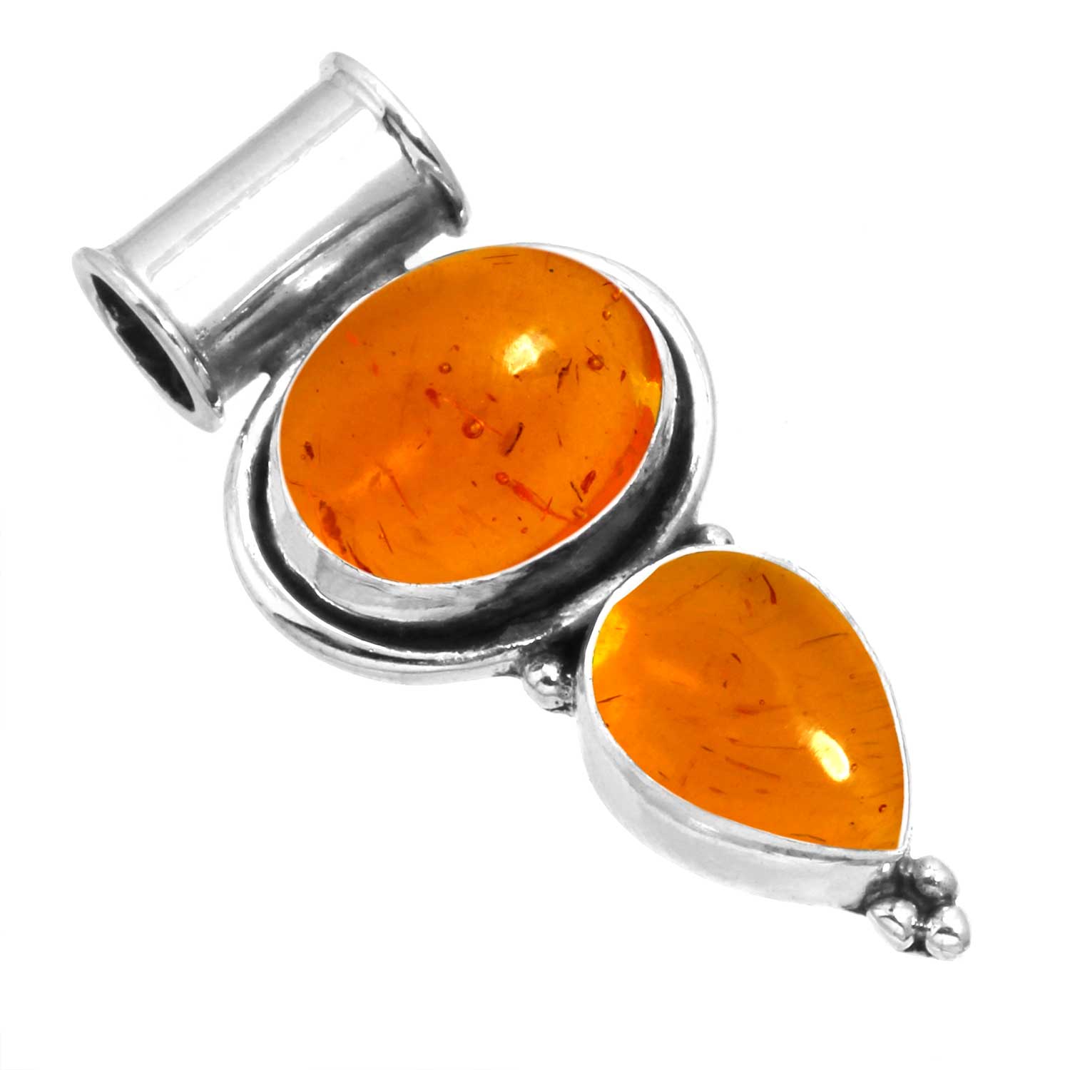 Подвеска из стерлингового серебра 925 пробы, женская бижутерия с драгоценными камнями, подарок на День матери, янтарь, аметист, черный оникс, сердолик, гранат, кварц, зеленый оникс, золотой камень янтарь