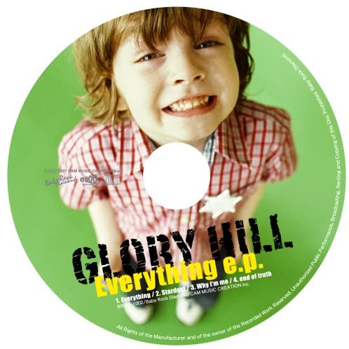 CD GLORY HILL - Everything e.p. BRGC1002 Baby Rock Diamo 2007 Japan ObiRock Used
CD GLORY HILL - Everything e.p. BRGC1002 Baby Rock Diamo 2007 Japan ObiRock Used