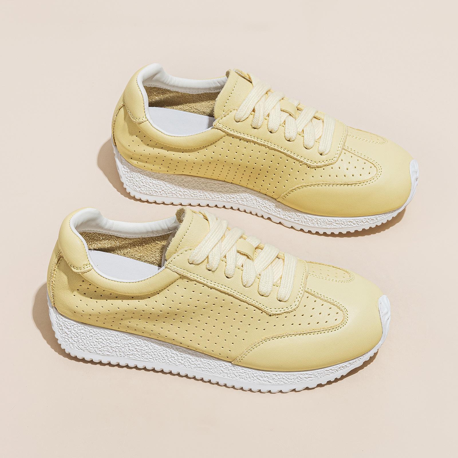 Women s summer new thick-soled heightening hollow breathable casual sports shoes 40 жёлтый
Women s summer new thick-soled heightening hollow breathable casual sports shoes 40 жёлтый