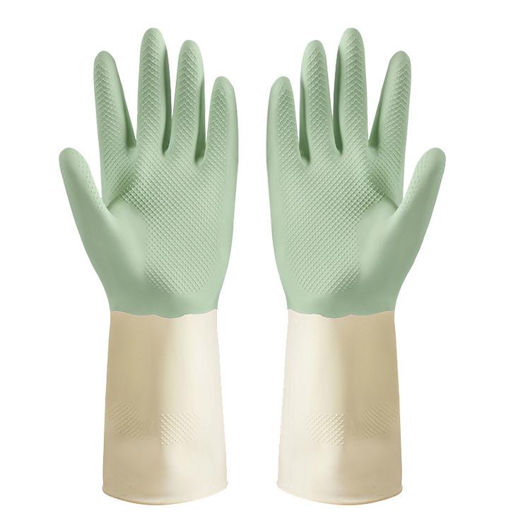 Latex Dishwashing and Fish Catching Latex Gloves for Men and Women Waterproof and Wear-resistant Gloves Kitchen Cleaning Tools S зелений
Latex Dishwashing and Fish Catching Latex Gloves for Men and Women Waterproof and Wear-resistant Gloves Kitchen Cleaning Tools S зелений