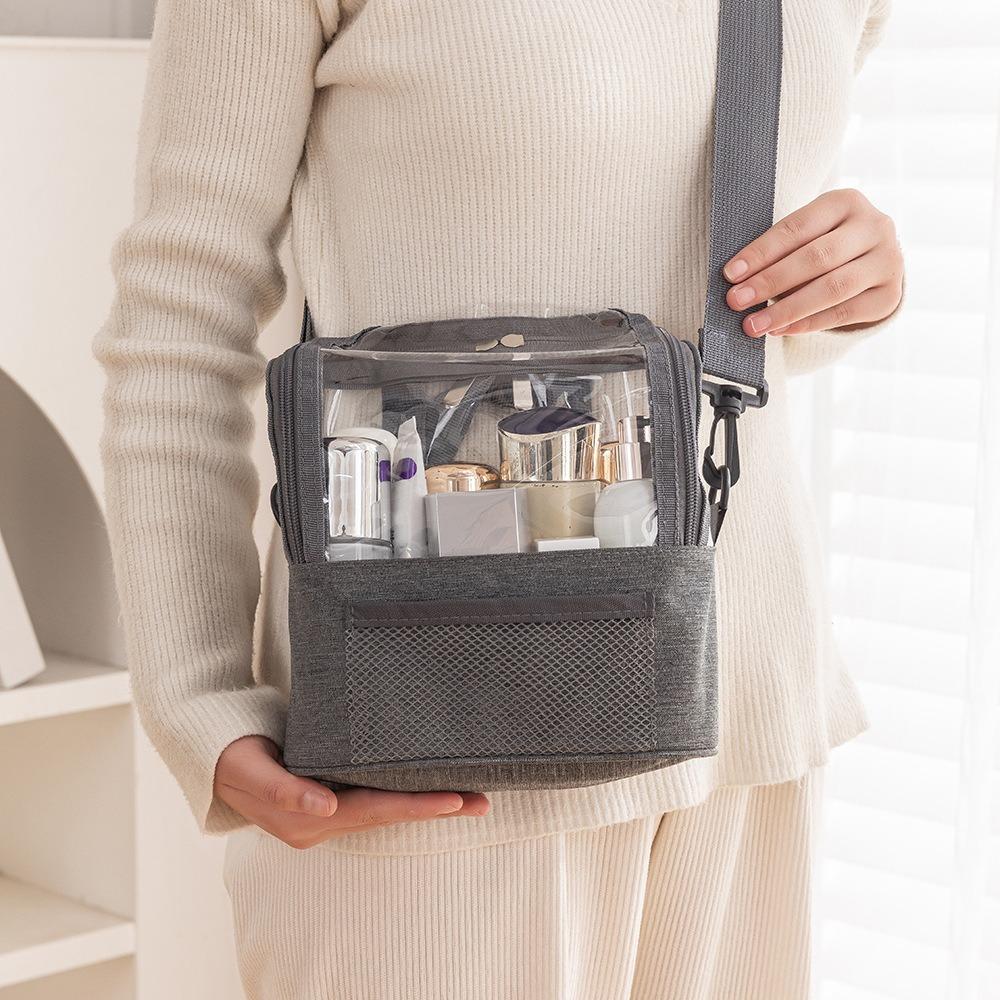 Lightweight Cosmetic Storage Bag Professional Toiletry Bag Portable Cosmetic Container Business чорний
Lightweight Cosmetic Storage Bag Professional Toiletry Bag Portable Cosmetic Container Business чорний