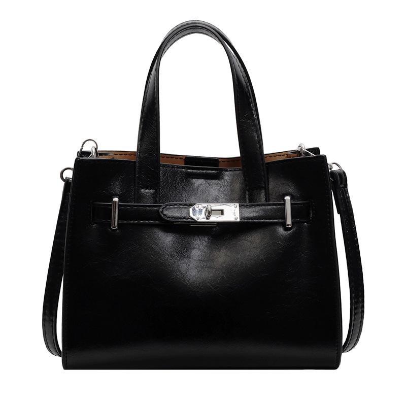 Модная повседневная сумка-тоут для ручной носки, новый портфель, сумка через плечо для поездок чёрный
Модная повседневная сумка-тоут для ручной носки, новый портфель, сумка через плечо для поездок чёрный