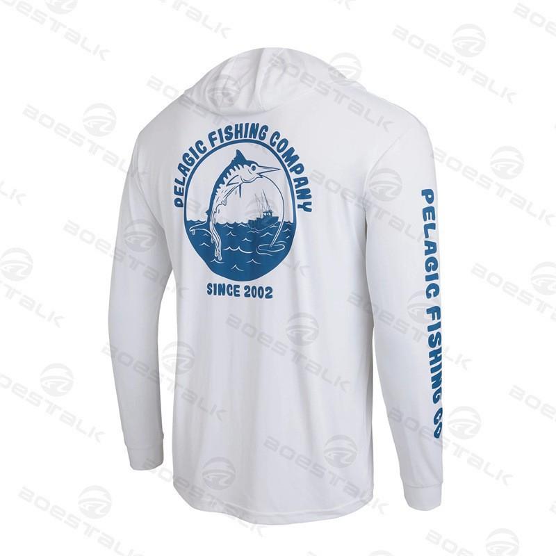 Pelagic Popular Fishing Sunscreen Clothes Breathable Speed Dry Ice Feel Sea Men s Hooded Long-sleeved Shirt XS
Pelagic Popular Fishing Sunscreen Clothes Breathable Speed Dry Ice Feel Sea Men s Hooded Long-sleeved Shirt XS