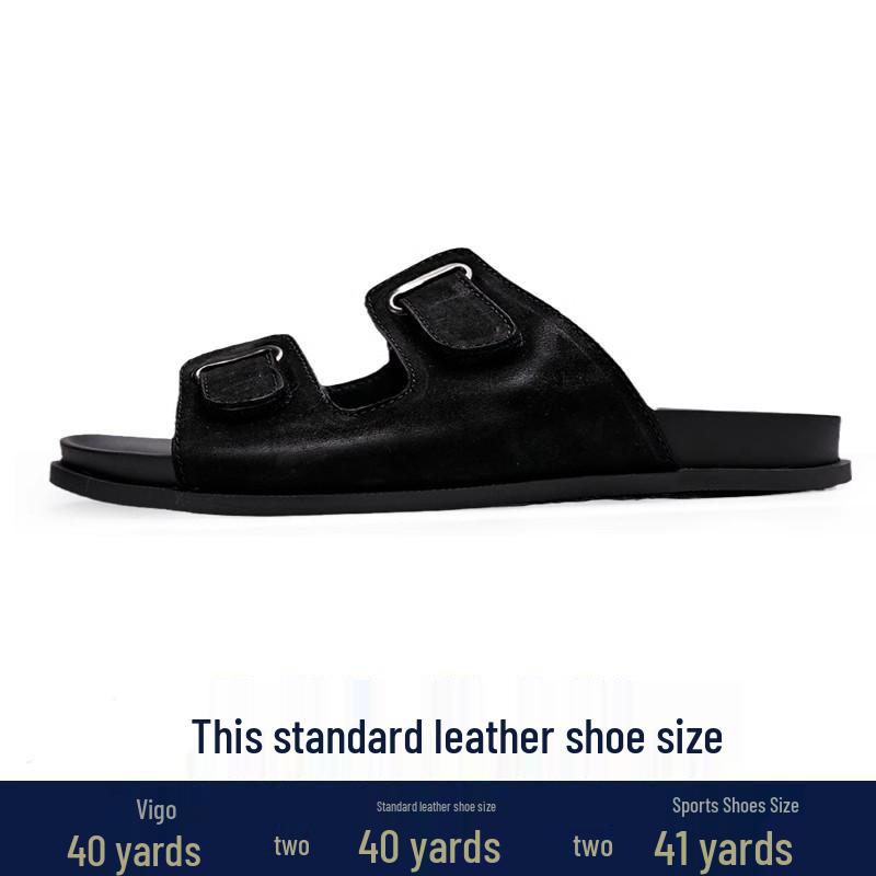 Men s Genuine Leather Non-Slip Soft Sole Flip-Flops: Casual, Breathable Beach Sandals for Summer. 40
Men s Genuine Leather Non-Slip Soft Sole Flip-Flops: Casual, Breathable Beach Sandals for Summer. 40