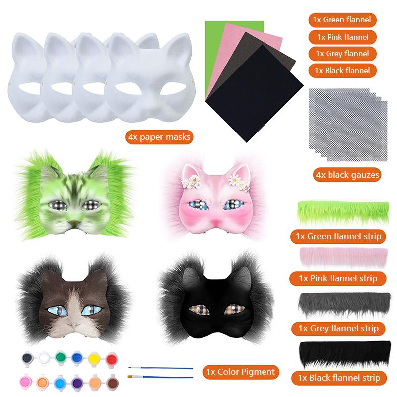 17 шт. Намальовані вручну DIY Різдвяні подарунки Тварина Кішка Лисиця Маска DIY Графіті Маска на пів обличчя Вечірка Доступно кілька варіантів
17 шт. Намальовані вручну DIY Різдвяні подарунки Тварина Кішка Лисиця Маска DIY Графіті Маска на пів обличчя Вечірка Доступно кілька варіантів