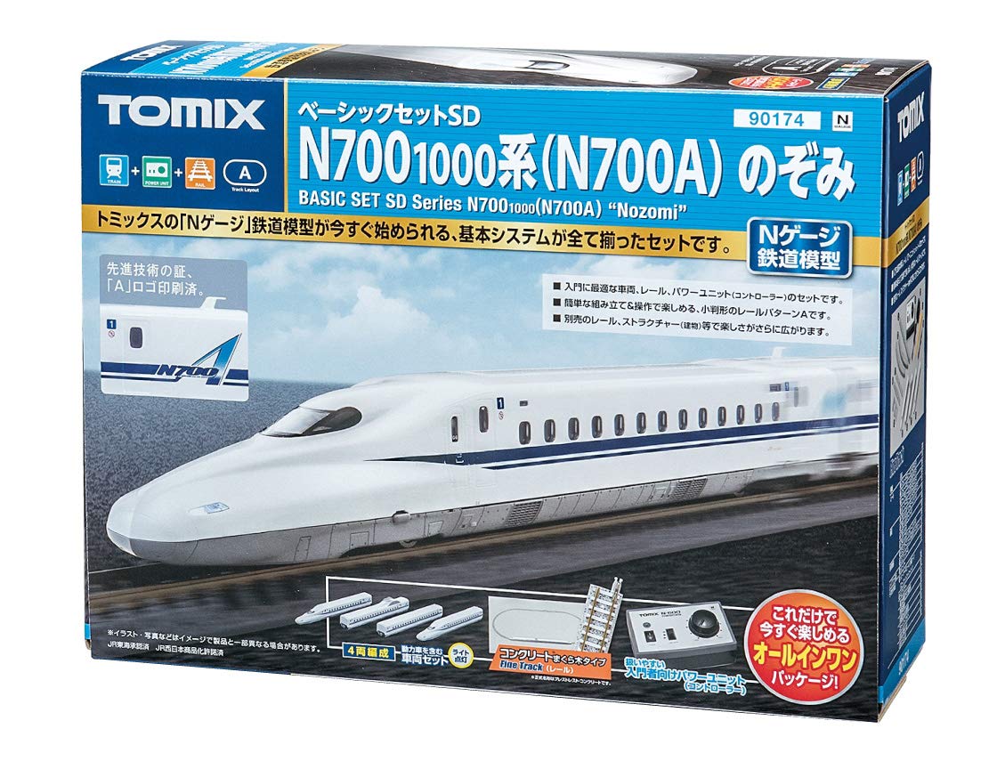 Базовый набор TOMIX N Gauge SD Series Nozomi 90174 Набор для ознакомления с моделями железных дорог N700-1000 (Н700А)
Базовый набор TOMIX N Gauge SD Series Nozomi 90174 Набор для ознакомления с моделями железных дорог N700-1000 (Н700А)
