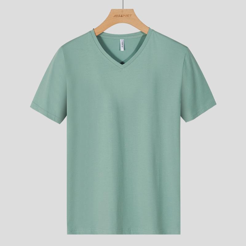 Short-Sleeved T-Shirt Men s V-Neck Solid Color White T-Shirt Chicken Heart Collar White Bottoming Shirt Men M
Short-Sleeved T-Shirt Men s V-Neck Solid Color White T-Shirt Chicken Heart Collar White Bottoming Shirt Men M