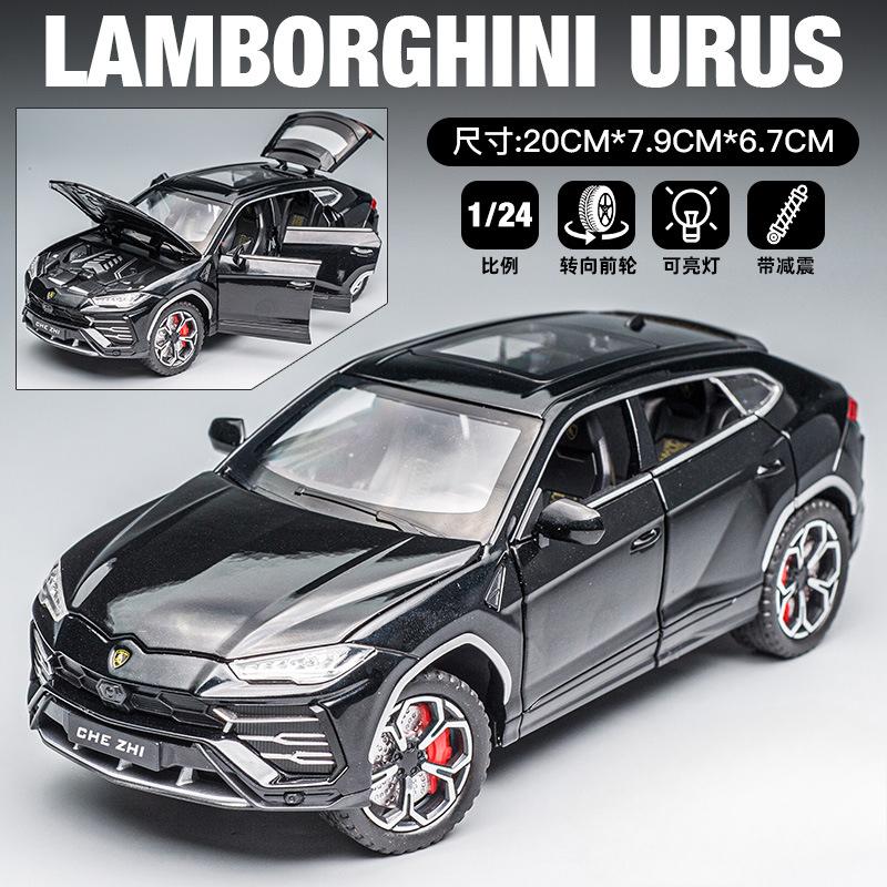1:24 Lamborghini URUS Bison SUV Alloy Sports Car Model Diecasts Metal Off-road Vehicles Car Model Sound and Light Kids Toys Gift
1:24 Lamborghini URUS Bison SUV Alloy Sports Car Model Diecasts Metal Off-road Vehicles Car Model Sound and Light Kids Toys Gift
