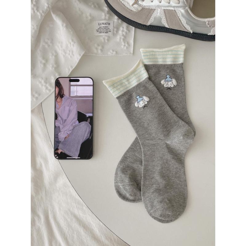 Female Autumn and Winter New Lovely All Match Cartoon Dog Pure Cotton Tube Socks 1 pair
Female Autumn and Winter New Lovely All Match Cartoon Dog Pure Cotton Tube Socks 1 pair