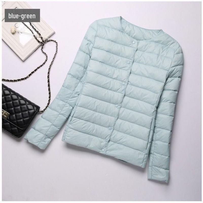 Women s 90% White Duck Down Collarless Vest: Lightweight, Short, Sleeveless, Round Neck, Plus Size, Perfect for Autumn and Winter. 4XL (150-165 jin)
Women s 90% White Duck Down Collarless Vest: Lightweight, Short, Sleeveless, Round Neck, Plus Size, Perfect for Autumn and Winter. 4XL (150-165 jin)
