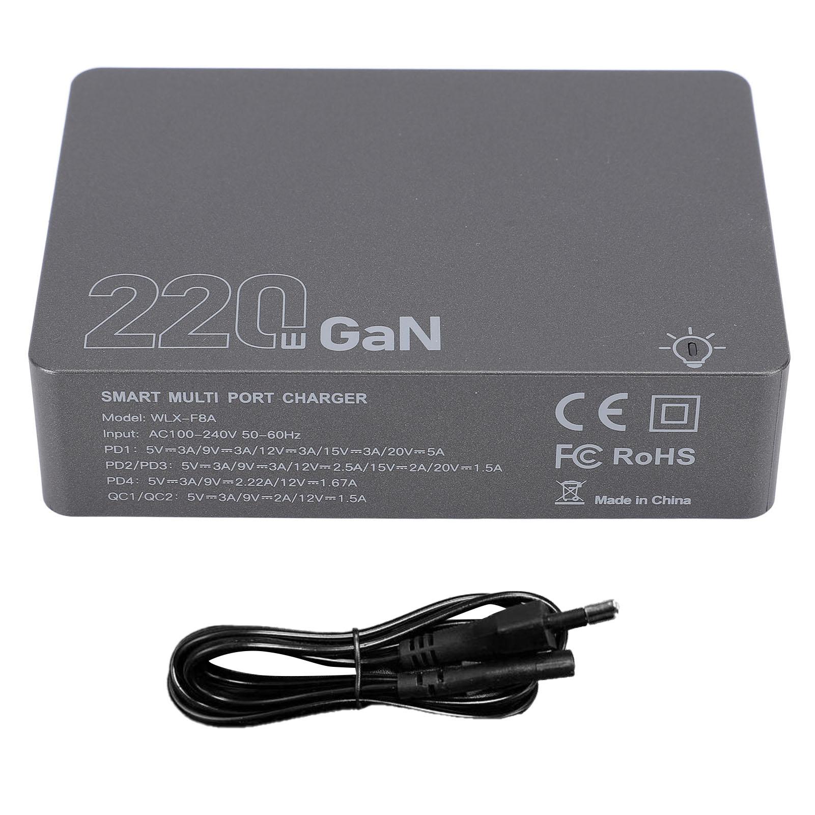 USB C Charger Block GaN Fast Charging Station Hub PD Laptop Charger Adapter with 4 Type C Ports 2 EU Plug
USB C Charger Block GaN Fast Charging Station Hub PD Laptop Charger Adapter with 4 Type C Ports 2 EU Plug