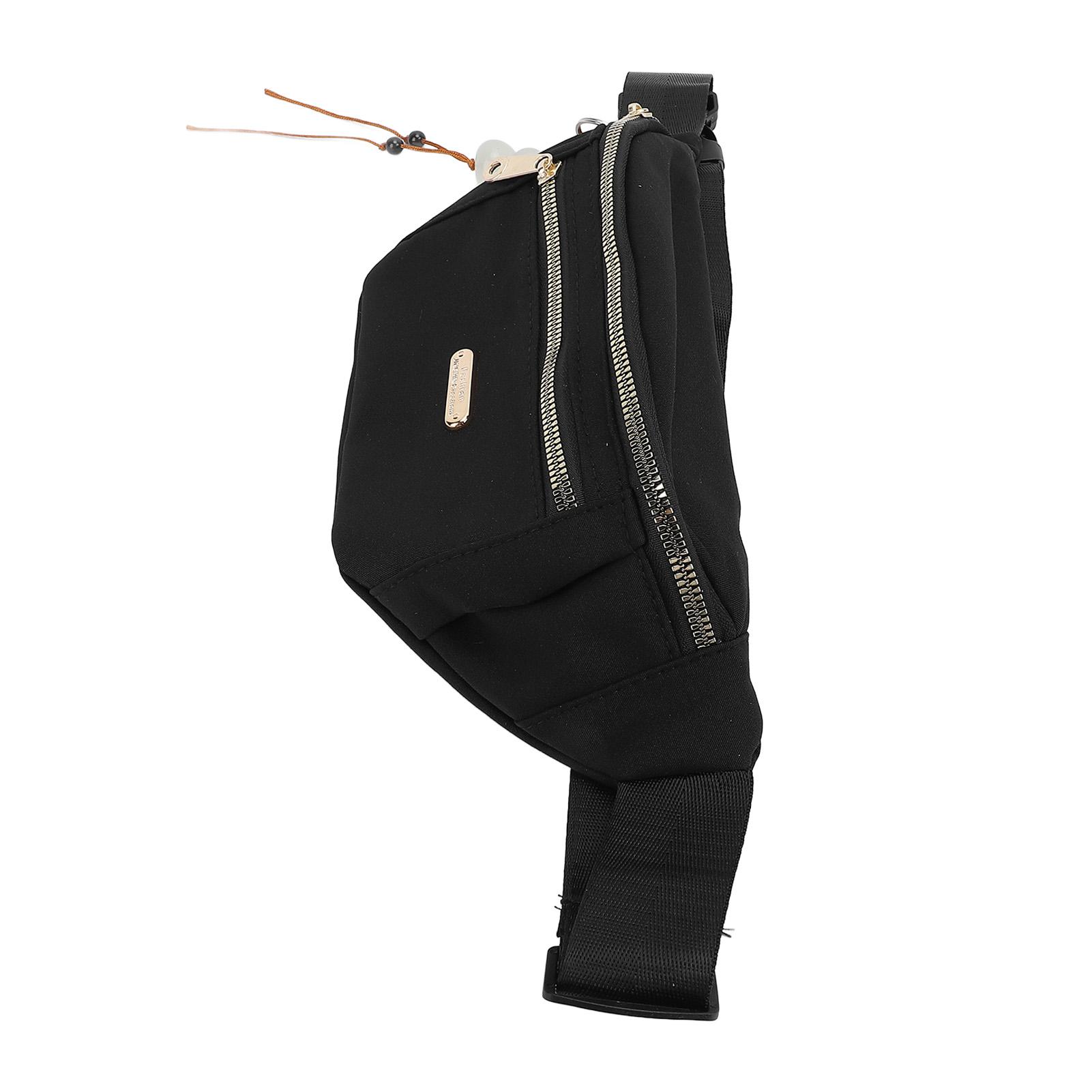 Waist Bag Multi Layer Stylish PU Smooth Zipper Large Capacity Adjustable Belt Waist Pack for Sports
Waist Bag Multi Layer Stylish PU Smooth Zipper Large Capacity Adjustable Belt Waist Pack for Sports