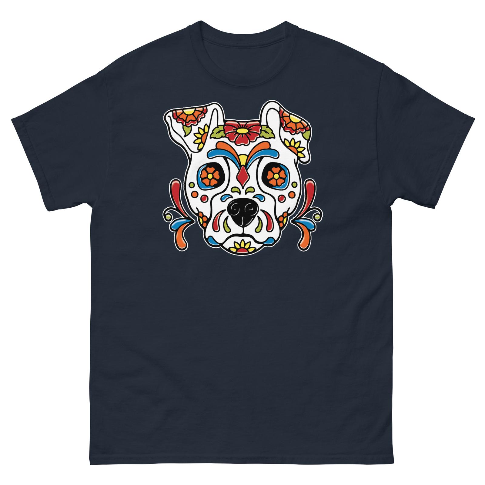 Sugar Skull Dog Unisex T-Shirt 5XL різнокольоровий
Sugar Skull Dog Unisex T-Shirt 5XL різнокольоровий