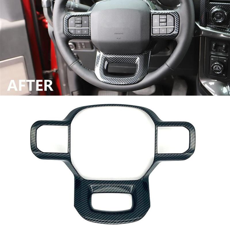 For Ford F150 F-150 2024 2025 ABS Carbon Fiber Styling Car Inner Steering Wheel Trim Cover Button Decor Sticker
For Ford F150 F-150 2024 2025 ABS Carbon Fiber Styling Car Inner Steering Wheel Trim Cover Button Decor Sticker