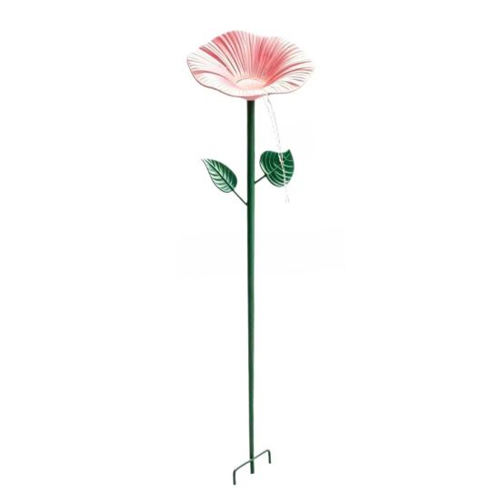Flower Hummingbird Water Feeder Metal Garden Post Bee Watering Station And Butterfly Waterer Outdoor Bird Bath for Pollinators Garden Decor рожевий
Flower Hummingbird Water Feeder Metal Garden Post Bee Watering Station And Butterfly Waterer Outdoor Bird Bath for Pollinators Garden Decor рожевий