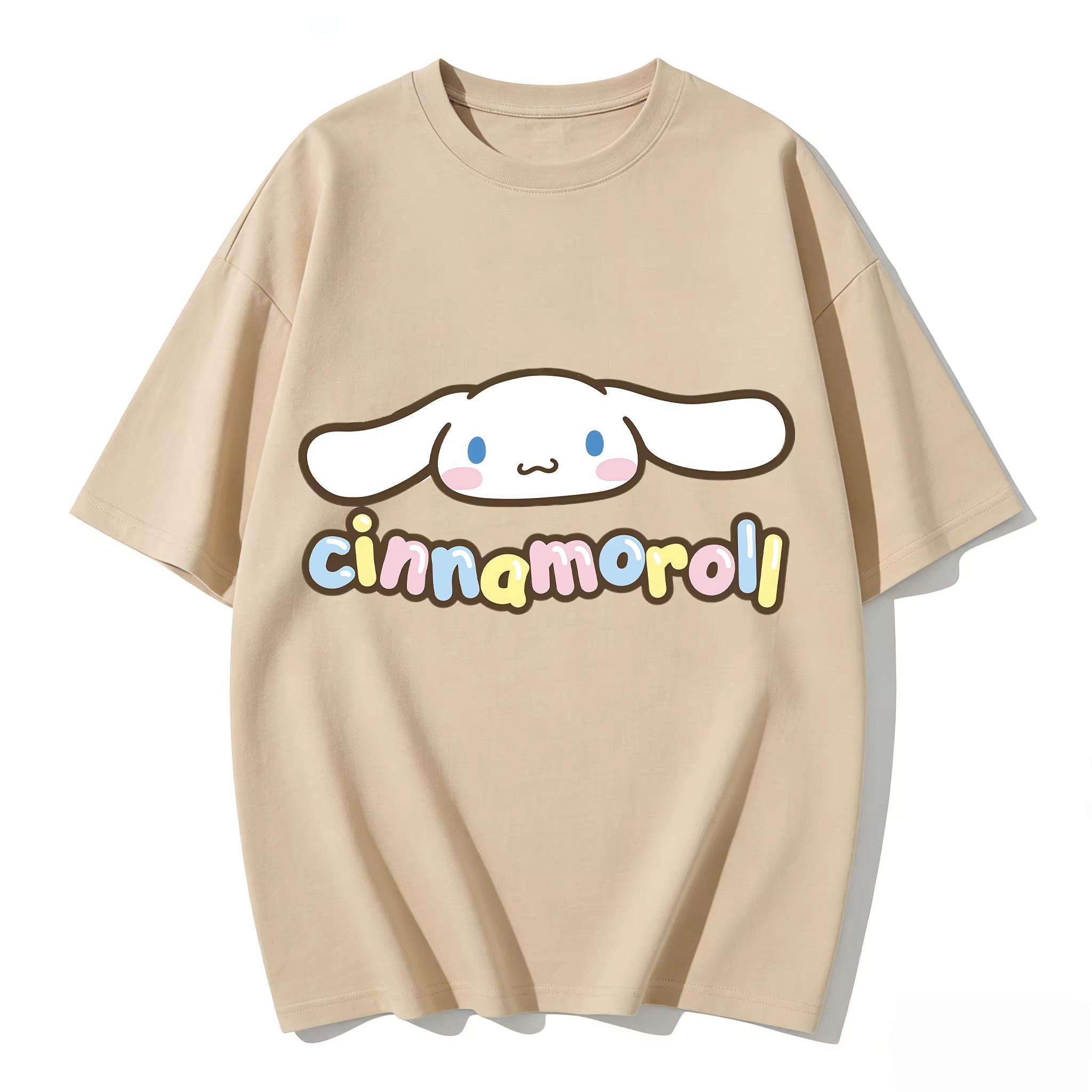 2026 New Cinnamoroll Cute Cartoon Print Tshirt Family Matching Outfits Casual Short Sleeve Tee for Women Unisex Kids Highquality S
2026 New Cinnamoroll Cute Cartoon Print Tshirt Family Matching Outfits Casual Short Sleeve Tee for Women Unisex Kids Highquality S