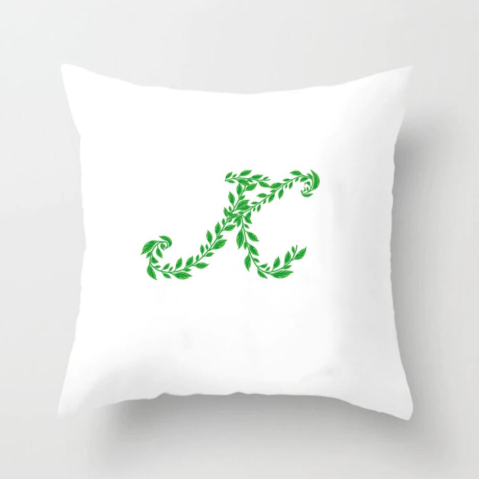 Зеленое растение Буква A-Z Наволочка Домашний Декор Дивана Наволочка Мода Повседневный Офис Гостиная Наволочка Подарок на новоселье 450mm*450mm
Зеленое растение Буква A-Z Наволочка Домашний Декор Дивана Наволочка Мода Повседневный Офис Гостиная Наволочка Подарок на новоселье 450mm*450mm