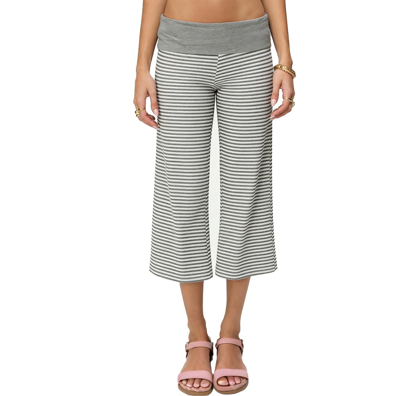 Women s Summer Casual Vacation High-Waisted Wide-Leg Striped -Color Cropped Pants S світло-сірий колір
Women s Summer Casual Vacation High-Waisted Wide-Leg Striped -Color Cropped Pants S світло-сірий колір
