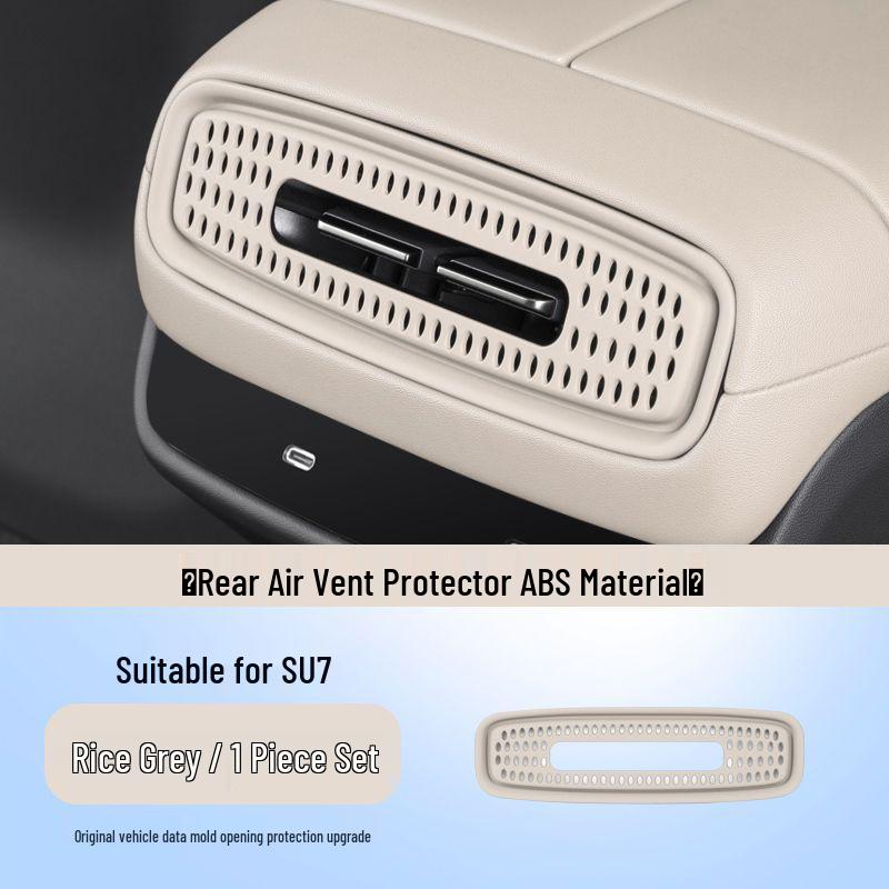 Premium Interior Trim for SU7 Central Control Charger & Rear Air Vent Cover For SU7
Premium Interior Trim for SU7 Central Control Charger & Rear Air Vent Cover For SU7