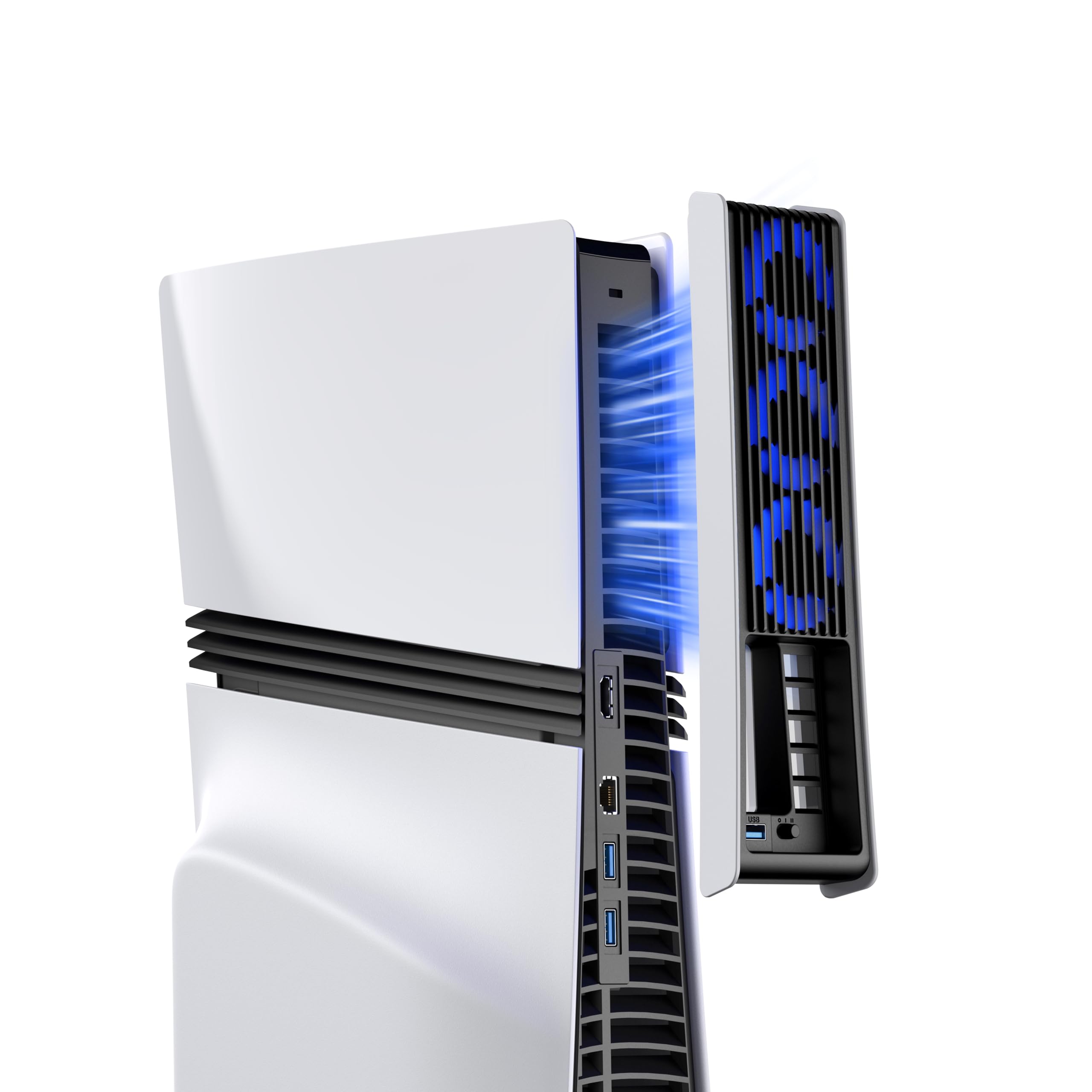 KIWIHOEM PS5 Pro Cooling PS5 Pro Automatic Temperature Adjustable Wind LED USB Low Heat PS5 Pro PlayStation 5 Pro USB Easy Vertical or Horizontal чорний
KIWIHOEM PS5 Pro Cooling PS5 Pro Automatic Temperature Adjustable Wind LED USB Low Heat PS5 Pro PlayStation 5 Pro USB Easy Vertical or Horizontal чорний