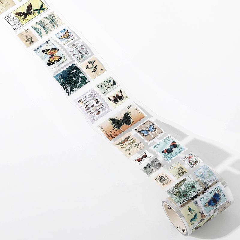 Mò Mò Stamp Waste Removal Tape - Nature Post Office Series: Retro DIY Journal Decorative Stickers, 8 Styles Available
Mò Mò Stamp Waste Removal Tape - Nature Post Office Series: Retro DIY Journal Decorative Stickers, 8 Styles Available