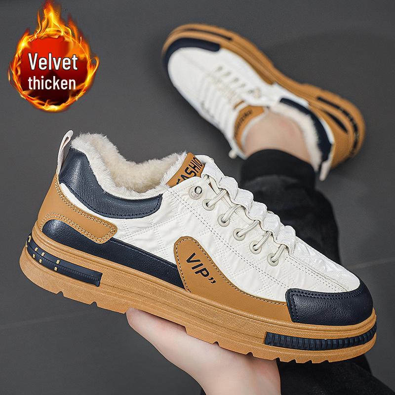 2025 Men s Plus Size Fleece-Lined Winter Work Boots - Warm, Low-Top, Casual, Trendy Sports Cotton Shoes 44 жёлтый/бежевый
2025 Men s Plus Size Fleece-Lined Winter Work Boots - Warm, Low-Top, Casual, Trendy Sports Cotton Shoes 44 жёлтый/бежевый