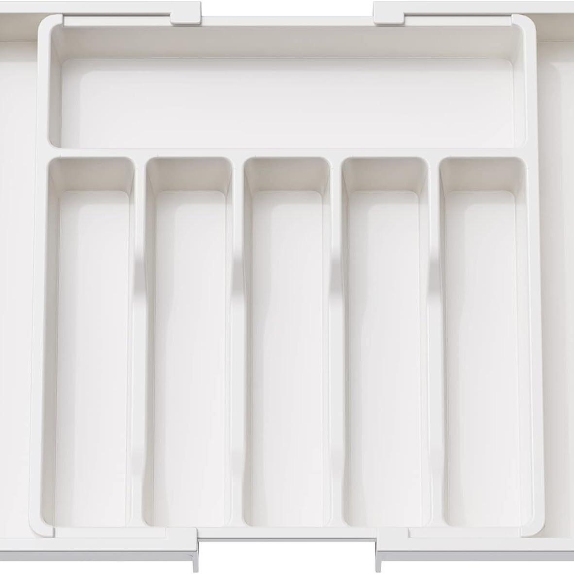 Expandable Utensil Tray Extended Tableware Storage Box Home Use Portable Extendable Storage Tray Storage Box Kitchen Tools S білий
Expandable Utensil Tray Extended Tableware Storage Box Home Use Portable Extendable Storage Tray Storage Box Kitchen Tools S білий