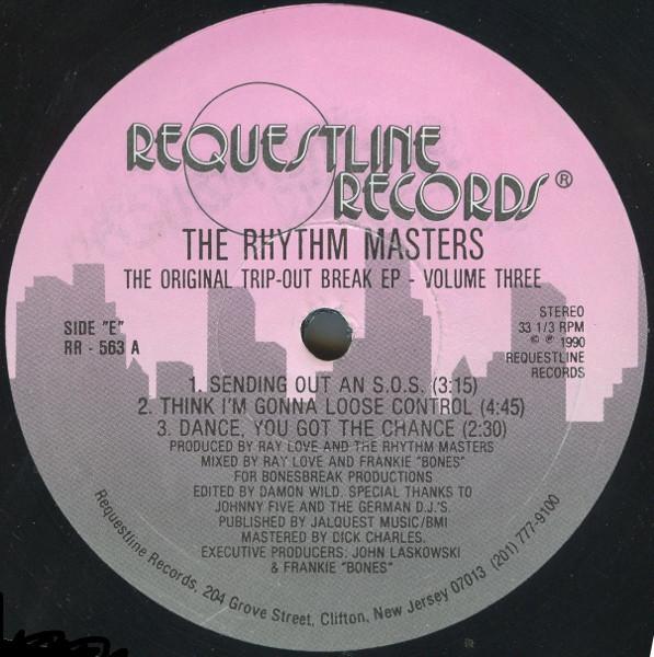 12inch Record RHYTHM MASTERS - The Original Trip-Out Break EP - Vo RR563 Requestline Rec 1990 US Dance & Electronica Used
12inch Record RHYTHM MASTERS - The Original Trip-Out Break EP - Vo RR563 Requestline Rec 1990 US Dance & Electronica Used