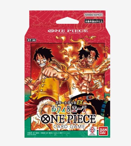 Card Game Starter Deck Ex Luffy Ace St-30 Japanese Version 51 Cards + Bonus Pack Official Product Gift
Card Game Starter Deck Ex Luffy Ace St-30 Japanese Version 51 Cards + Bonus Pack Official Product Gift
