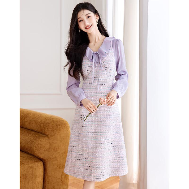 Elegant Simple Long-Sleeve Mid-Length Dress L
Elegant Simple Long-Sleeve Mid-Length Dress L