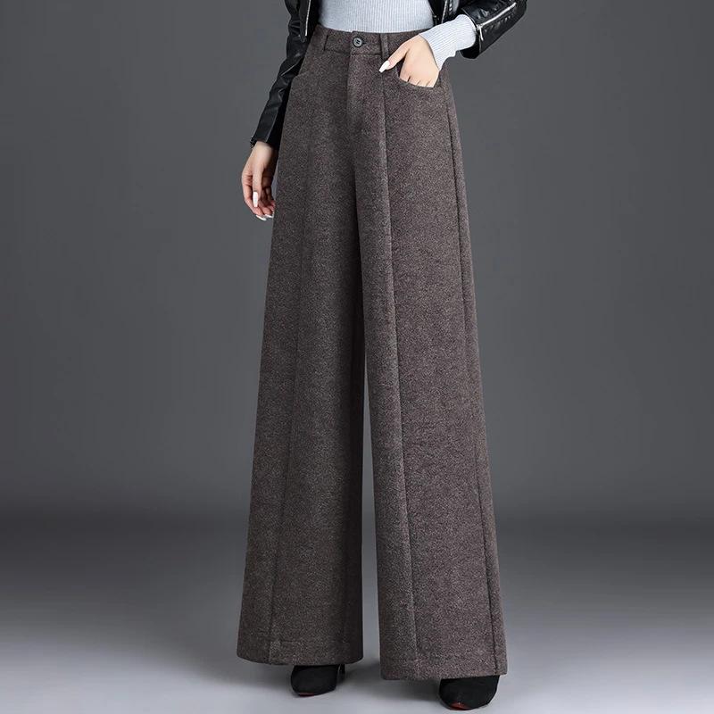 Women s High-Waisted Velvet Wool Wide-Leg Pants - Winter Slimming, Hip-Covering, Loose and Casual Straight-Leg Style 29/XL
Women s High-Waisted Velvet Wool Wide-Leg Pants - Winter Slimming, Hip-Covering, Loose and Casual Straight-Leg Style 29/XL