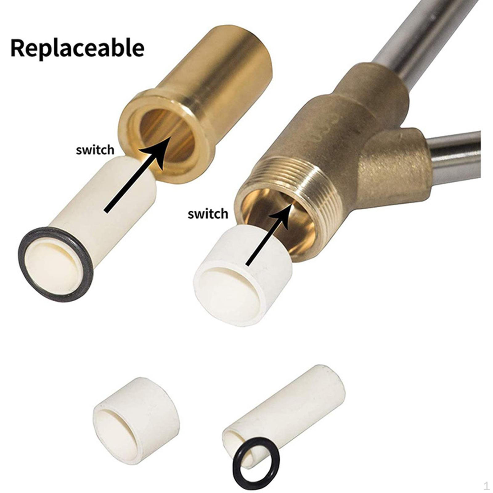 4 Pieces Ceramic Replacement Nozzles Sand Pressure Glass Rust Removal Tool High performance
4 Pieces Ceramic Replacement Nozzles Sand Pressure Glass Rust Removal Tool High performance