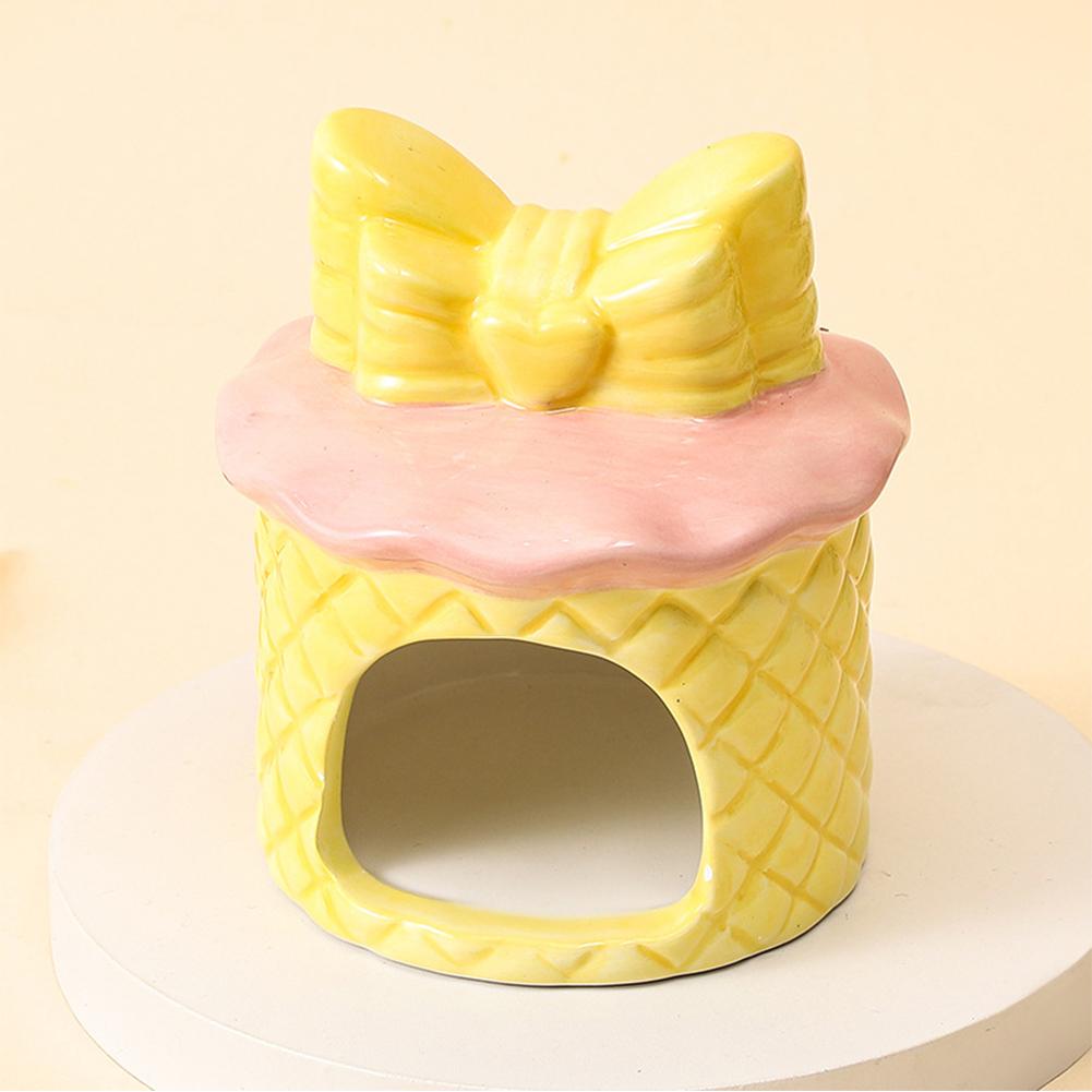 Керамічний будиночок для хом яків для маленьких тварин Грибна печера на відкритому повітрі Корм для маленьких тварин для домашнього утримання хом яків Подарунки Bow Yellow
Керамічний будиночок для хом яків для маленьких тварин Грибна печера на відкритому повітрі Корм для маленьких тварин для домашнього утримання хом яків Подарунки Bow Yellow