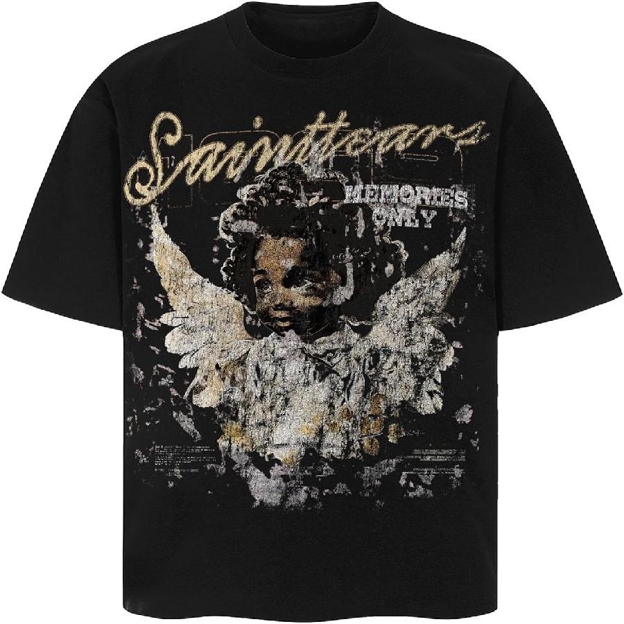 Arnodefrance Unisex Vintage Graphic Tshirt Saint Printing Streetwear Tshirts Rapper Tee Shirt Short Sleeve Shirt XXXXXL чорний
Arnodefrance Unisex Vintage Graphic Tshirt Saint Printing Streetwear Tshirts Rapper Tee Shirt Short Sleeve Shirt XXXXXL чорний