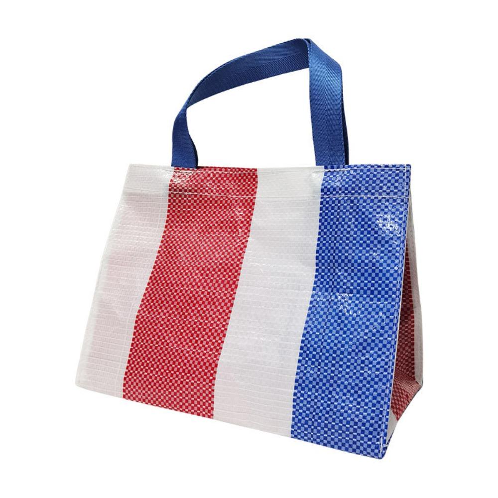 Tri-color Foods Storage Bag Lightweight Lunch-box Storage Bag Woven Shopping Bag Camping Square
Tri-color Foods Storage Bag Lightweight Lunch-box Storage Bag Woven Shopping Bag Camping Square