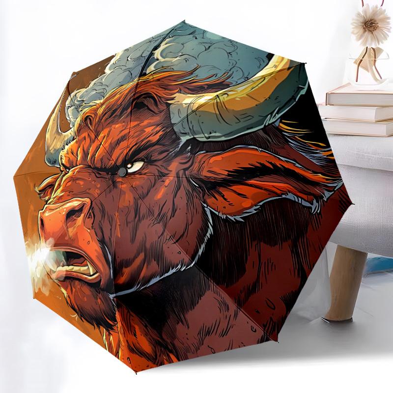 1pc Bull Spirit Automatic Folding Umbrella Durable Iron Frame,All Seasons Home Travel Outdoor Multifunctional Umbrella yy251115095
1pc Bull Spirit Automatic Folding Umbrella Durable Iron Frame,All Seasons Home Travel Outdoor Multifunctional Umbrella yy251115095