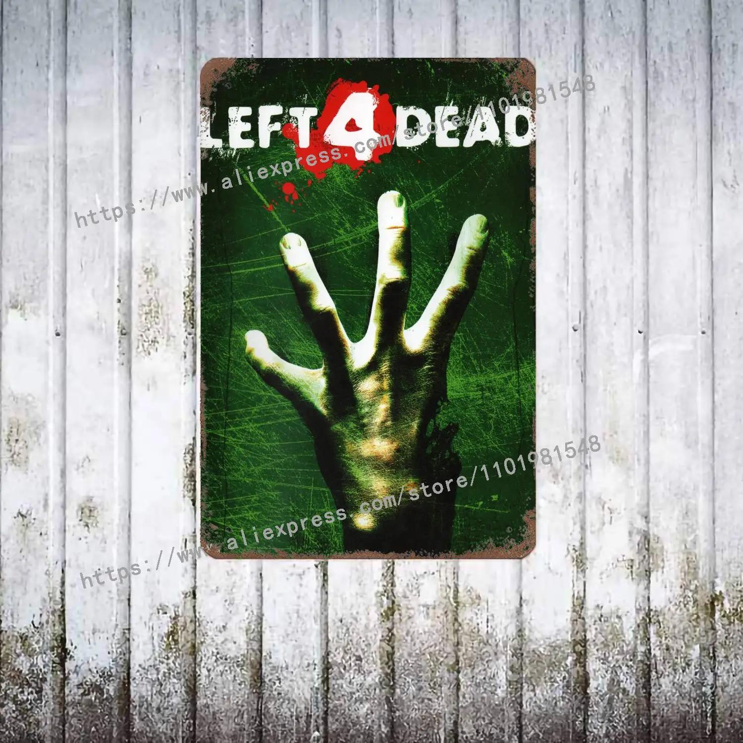 Left 4 Dead 2 Відеогра Декор Постер Вінтажний Бляшаний Знак Металевий Знак Декоративна Табличка для Пабу Бару Чоловічої Кімнати Клубу Настінна Прикраса 30x40cm(11.8x15.7inch)
Left 4 Dead 2 Відеогра Декор Постер Вінтажний Бляшаний Знак Металевий Знак Декоративна Табличка для Пабу Бару Чоловічої Кімнати Клубу Настінна Прикраса 30x40cm(11.8x15.7inch)