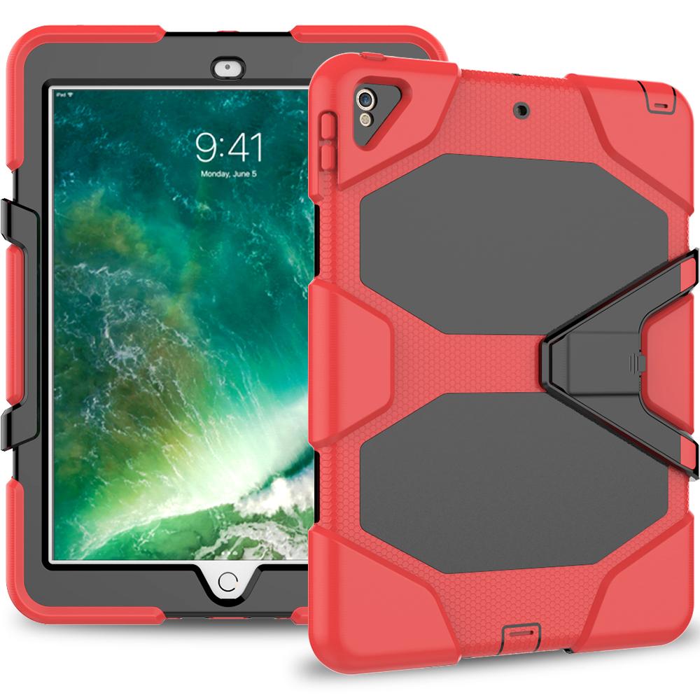 For iPad Air 10.5 inch (2019)/iPad Pro 10.5-inch (2017) Rugged Protective Tablet Case Shockproof PC+Silicone Kickstand Cover Red
For iPad Air 10.5 inch (2019)/iPad Pro 10.5-inch (2017) Rugged Protective Tablet Case Shockproof PC+Silicone Kickstand Cover Red